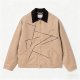 Top-Grade 500gsm 100% Cotton Canvas Winter Utility Jacket Men's Heavyweight Work Coat