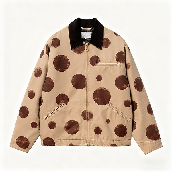 Top-Grade 500gsm 100% Cotton Canvas Men's Winter Work Jacket Heavyweight Canvas Coat